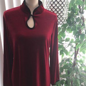 AGB Byer California Red Wine Velvet